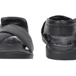 150201  GLOBERS ZEL PAD SANDLE BLACK
