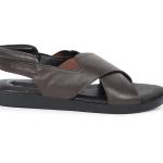 150201  GLOBERS ZEL PAD SANDLE BROWN