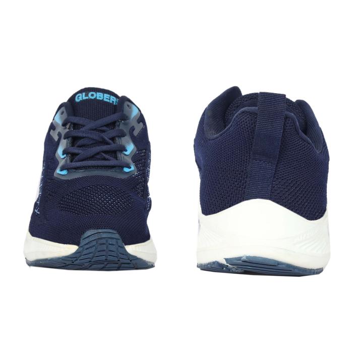 GLOBERS 200101 BLUE ZEL PAD SPORTS SHOE for Men | Zel pad Insole for Comfort | Modern Look | footwear for Men's