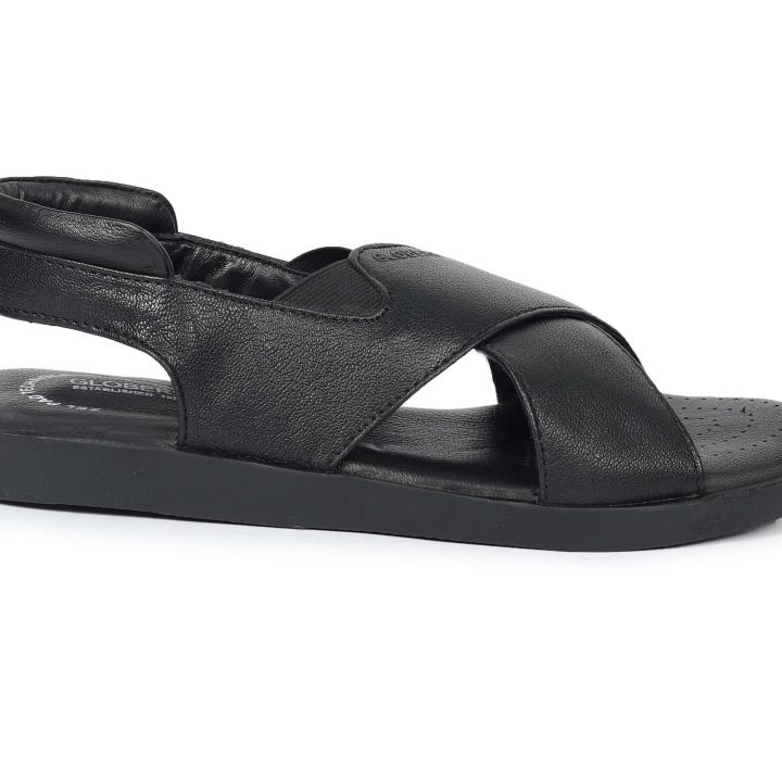150201  GLOBERS ZEL PAD SANDLE BLACK