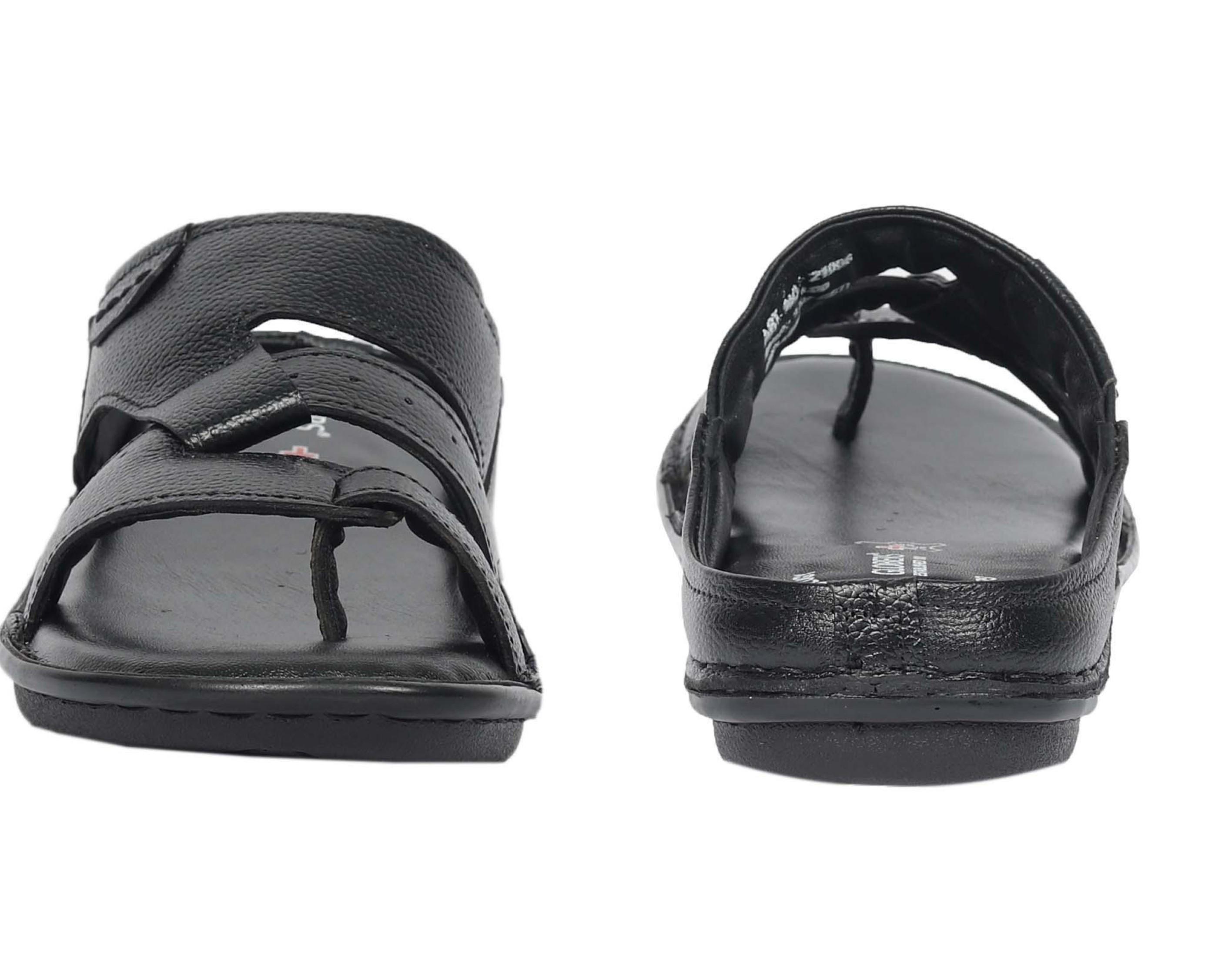 21006 GLOBERS+  genuine leather chappal with thumb for Men | zel pad inside