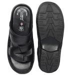 21006 GLOBERS+  genuine leather chappal with thumb for Men | zel pad inside